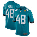 Chad Muma Jacksonville Jaguars Nike Game Jersey   Teal