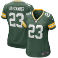 Women s Nike Jaire Alexander Green Green Bay Packers Game Jersey