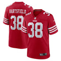 Myles Hartsfield San Francisco 49ers Nike Game Player Jersey   Scarlet