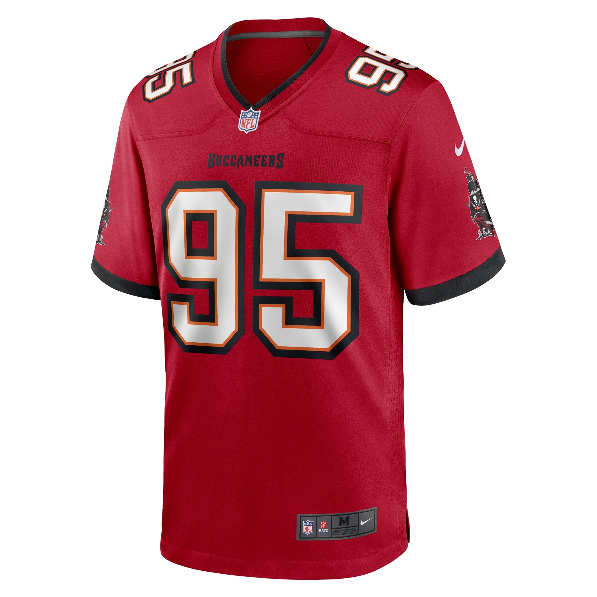 CJ Brewer Tampa Bay Buccaneers Nike Team Game Jersey    Red
