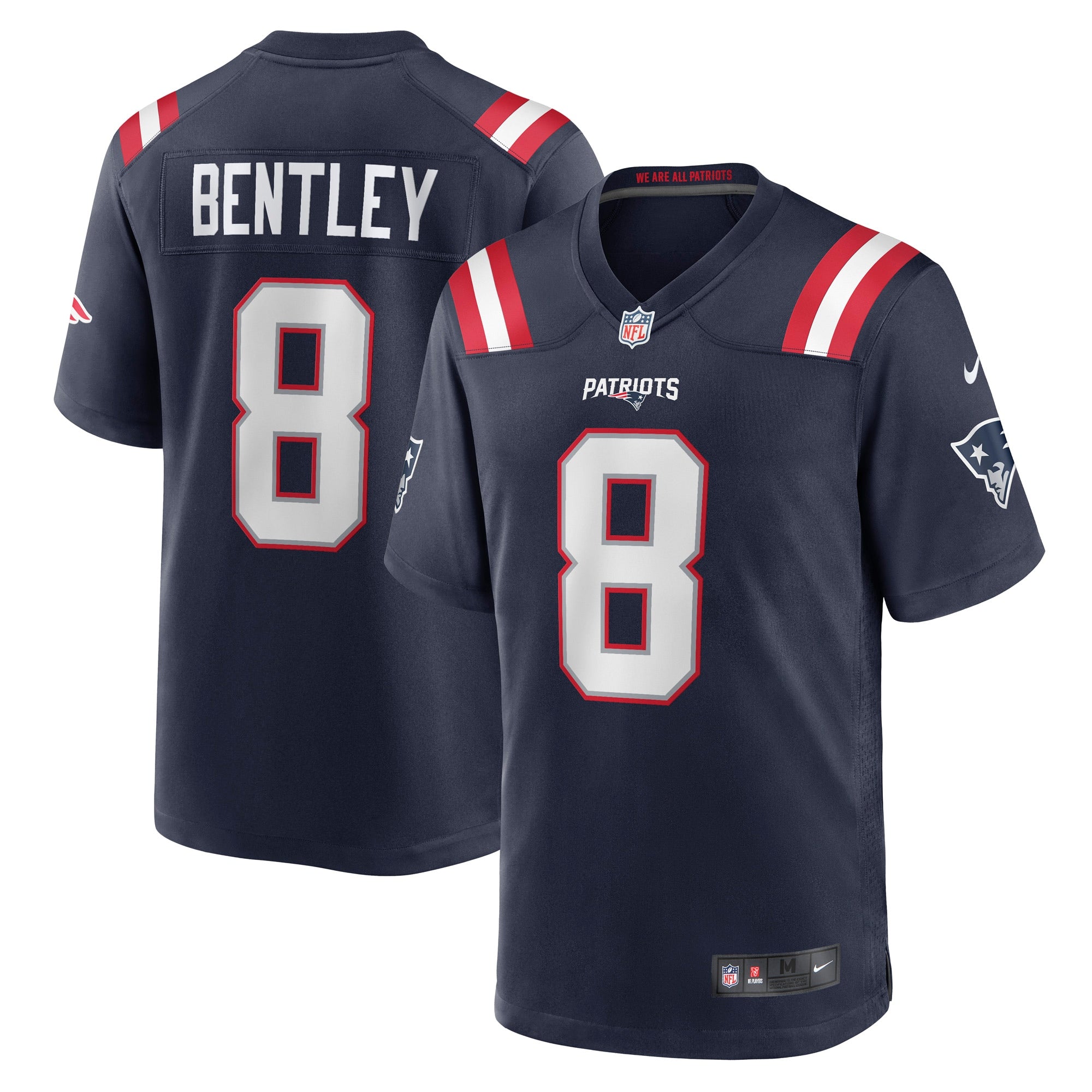Ja Whaun Bentley New England Patriots Nike Game Player Jersey   Navy