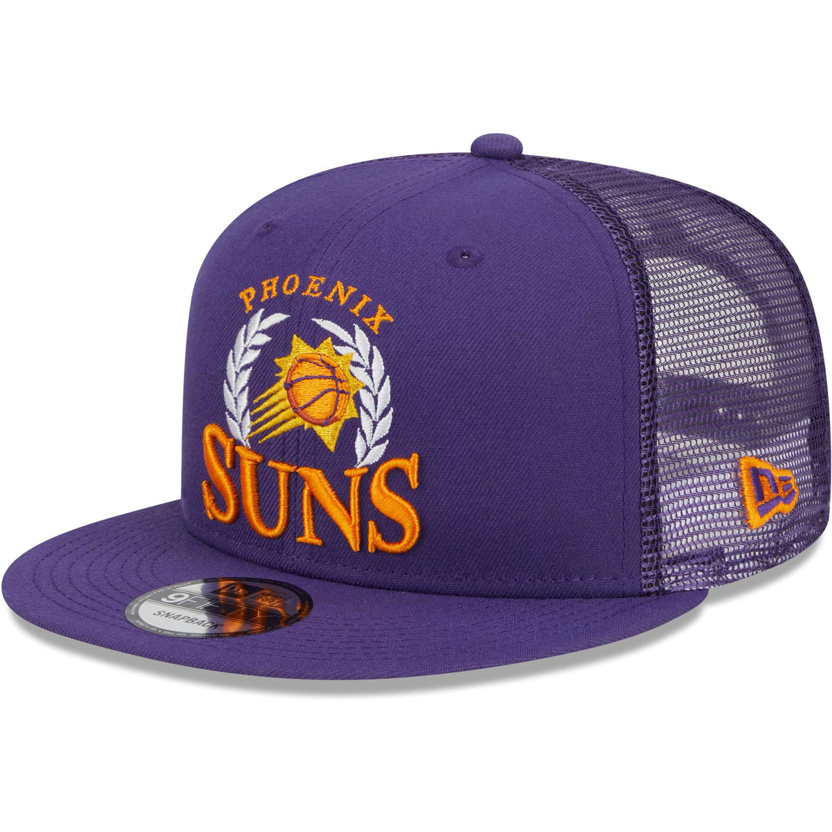 Phoenix Suns New Era Bold Laurels 9FIFTY Snapback Hat - Purple