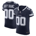 Dallas Cowboys Nike Vapor F.U.S.E. Elite Custom Jersey   Navy