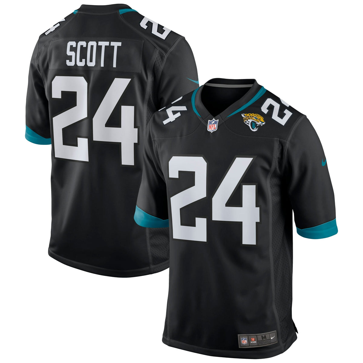 Josiah Scott Jacksonville Jaguars Nike Game Jersey   Black