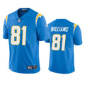 Youth Los Angeles Chargers Mike Williams Vapor Jersey   Powder Blue