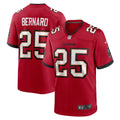 Men s Nike Giovani Bernard Red Tampa Bay Buccaneers Game Jersey