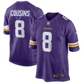 Men s Nike Kirk Cousins Purple Minnesota Vikings Game Jersey