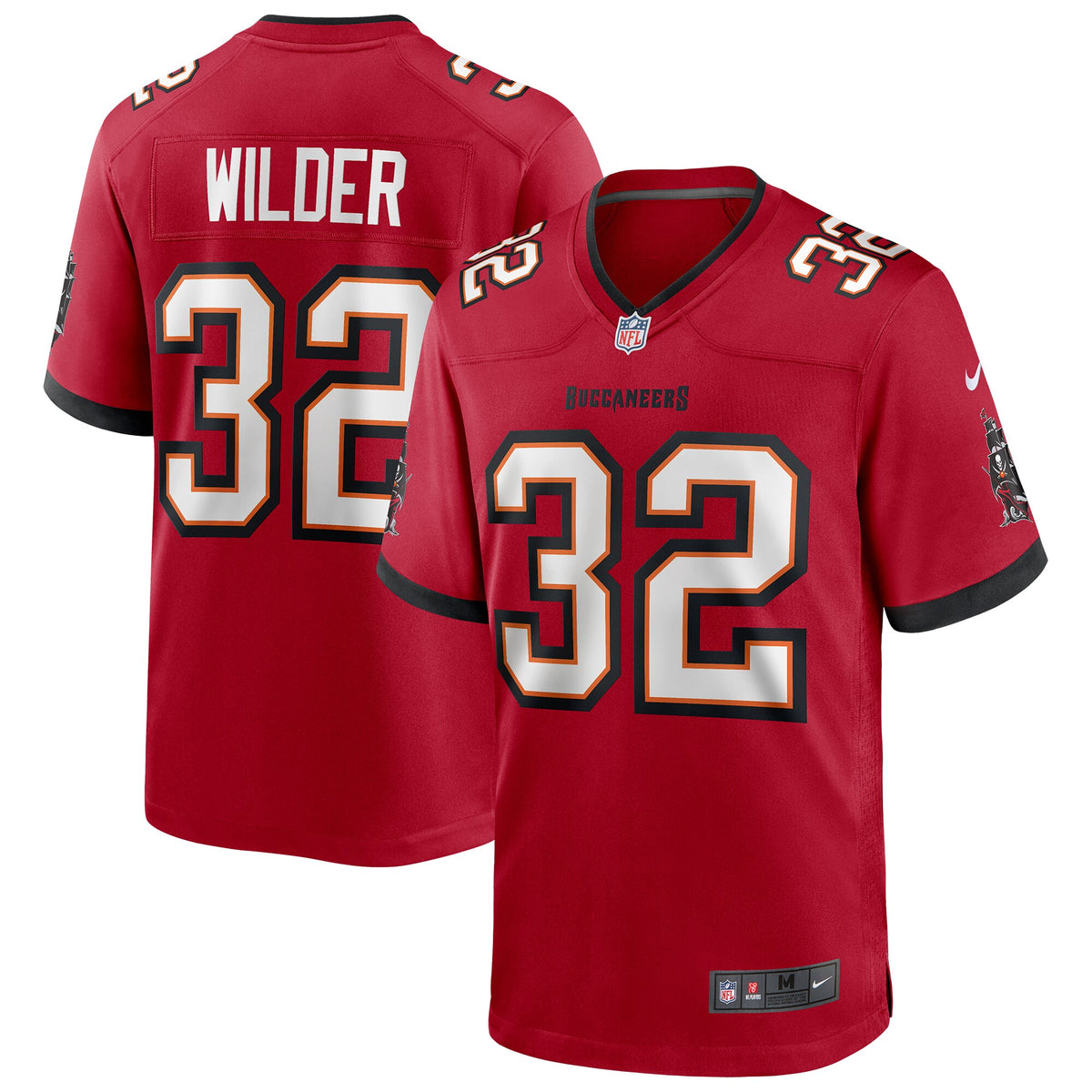 James Wilder Tampa Bay Buccaneers Nike Game Retired Player Jersey   Red