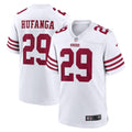 Men s Nike Talanoa Hufanga White San Francisco 49ers Away Game Player Jersey