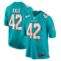 Joshua Kalu Miami Dolphins Nike Team Game Jersey    Aqua
