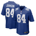 Men s Nike Marcus Johnson Royal New York Giants Home Game Player Jersey