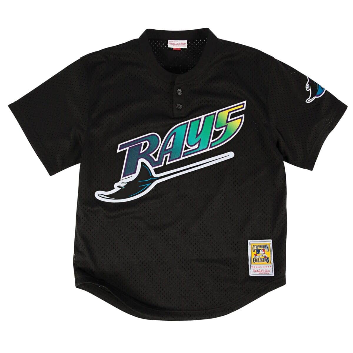 Authentic Mesh BP Jersey Tampa Bay Rays 1998 Wade Boggs