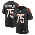 Men s Nike Orlando Brown Jr. Black Cincinnati Bengals Team Game Jersey