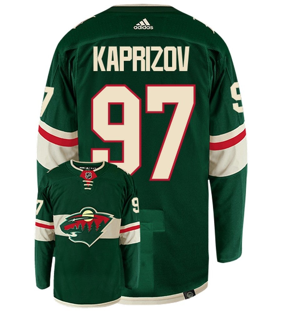 Kirill Kaprizov Minnesota Wild Adidas Primegreen Authentic NHL Hockey Jersey