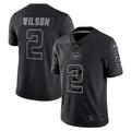Zach Wilson New York Jets Nike RFLCTV Limited Jersey   Black