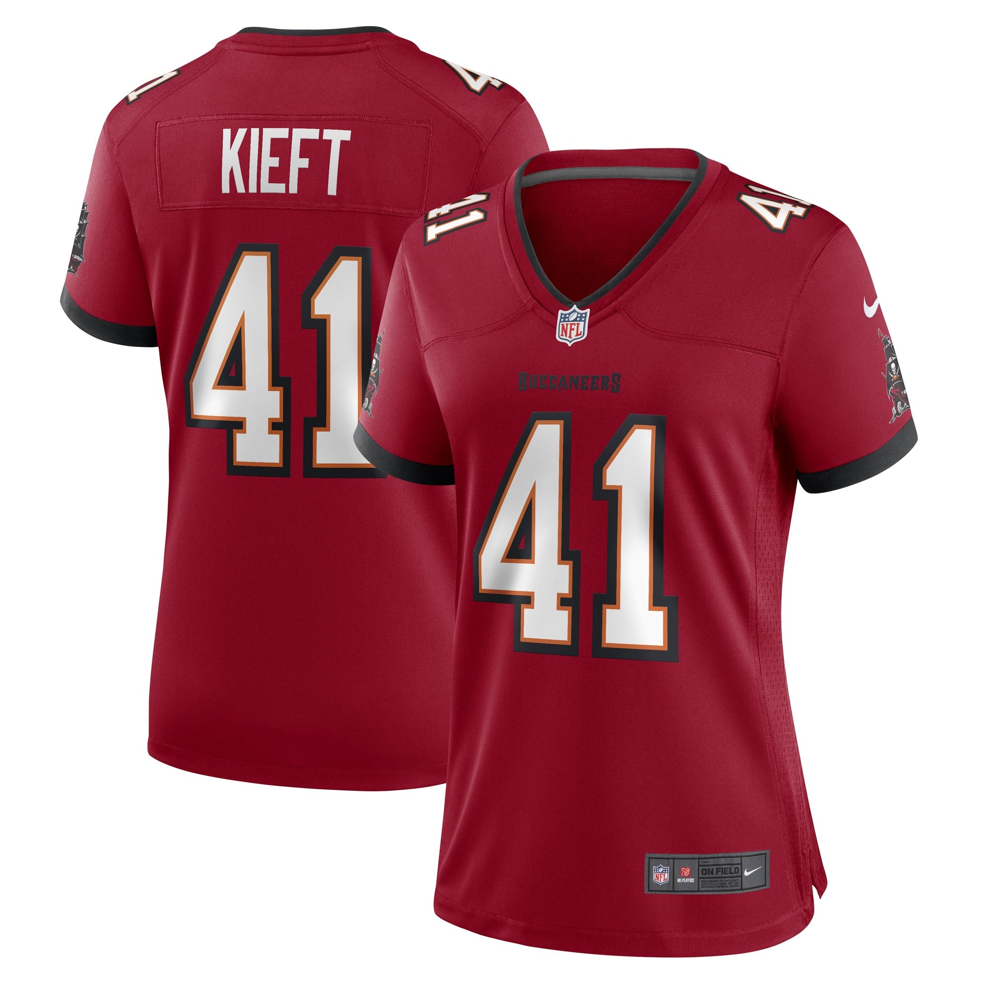 Ko Kieft Tampa Bay Buccaneers Nike Women s Game Player Jersey   Red