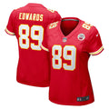 Women s Nike Bryan Edwards Red Kansas City Chiefs Home Game Player Jersey