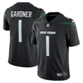 Youth New York Jets Sauce Gardner Vapor Jersey   Black