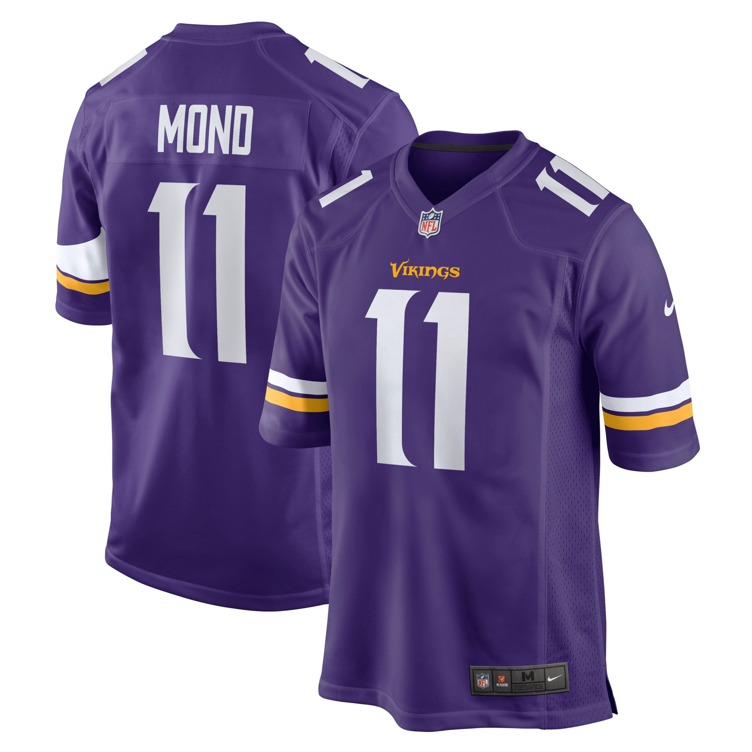Kellen Mond Minnesota Vikings Nike Game Jersey   Purple