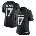 Garrett Wilson New York Jets Nike Alternate Vapor Untouchable Limited Jersey   Stealth Black
