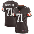 Jedrick Wills Jr. Cleveland Browns Nike Women s Game Jersey   Brown