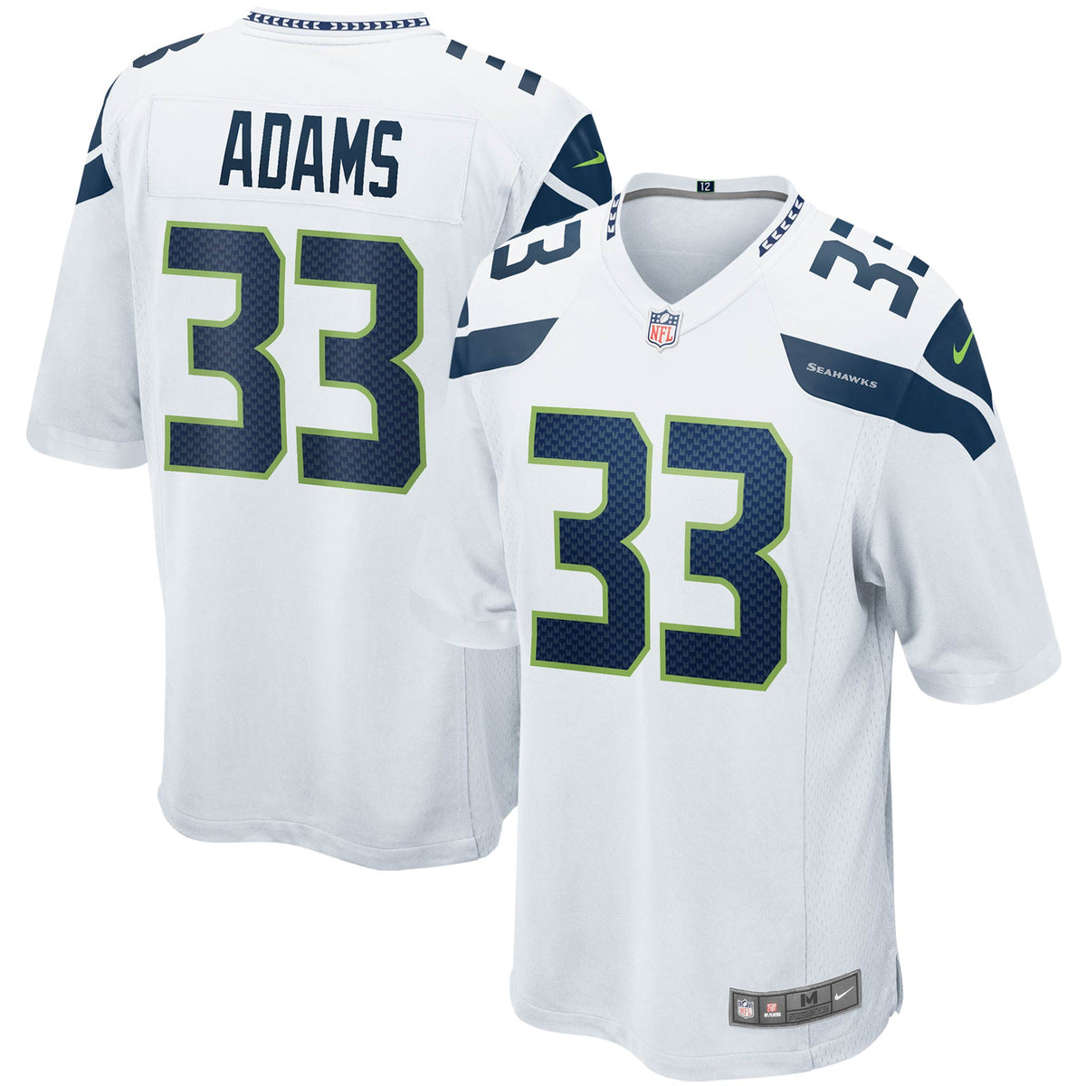 Jamal Adams Seattle Seahawks Nike Game Jersey White