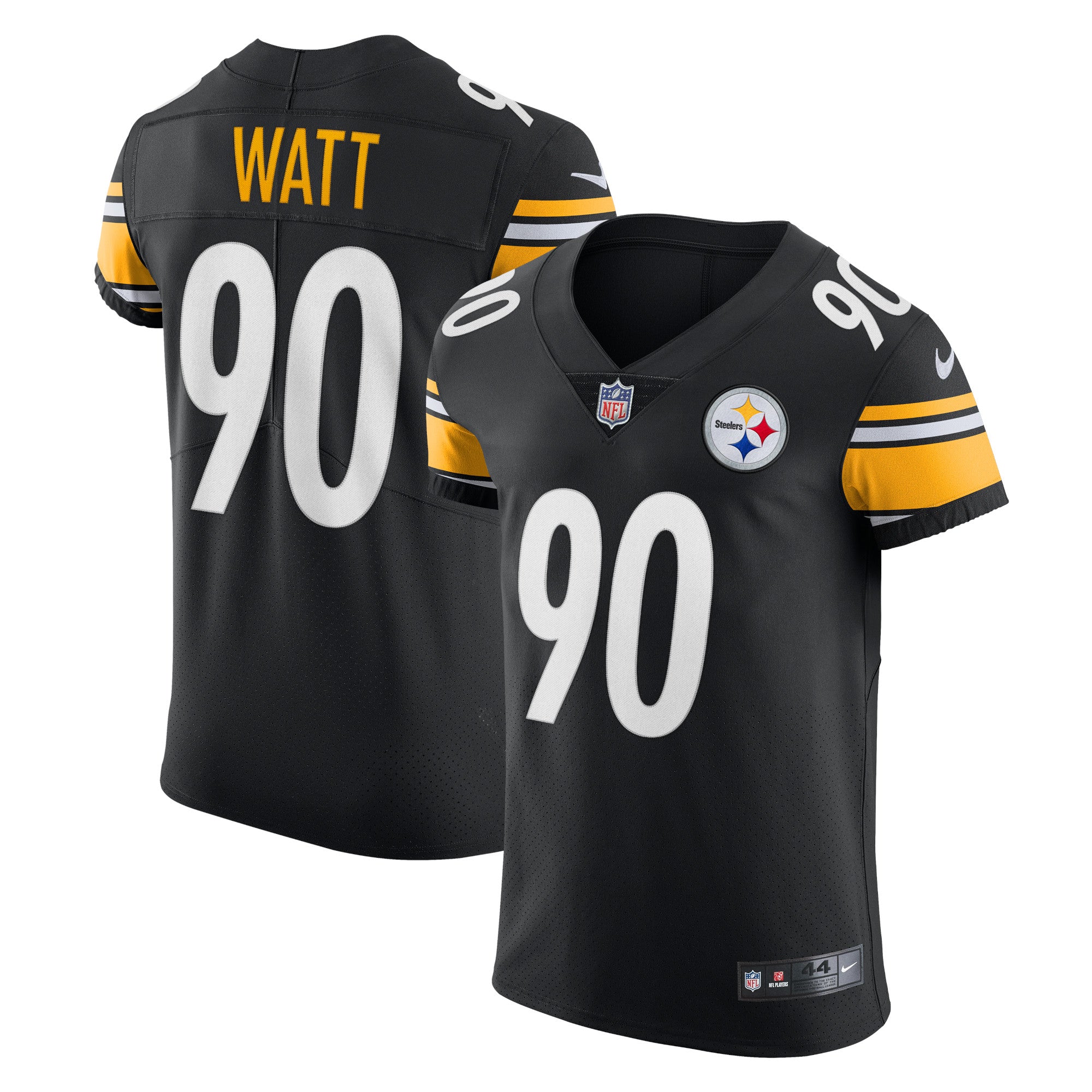 T.J. Watt Pittsburgh Steelers Nike Vapor Elite Player Jersey   Black