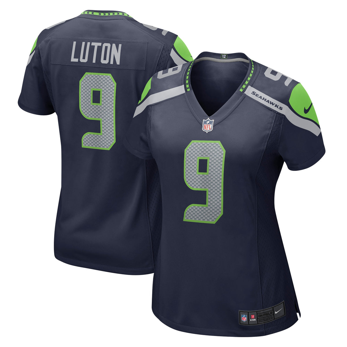 Jake Luton Seattle Seahawks Nike Women s Game Player Jersey College Navy