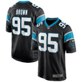 Derrick Brown Carolina Panthers Nike Player Game Jersey   Black
