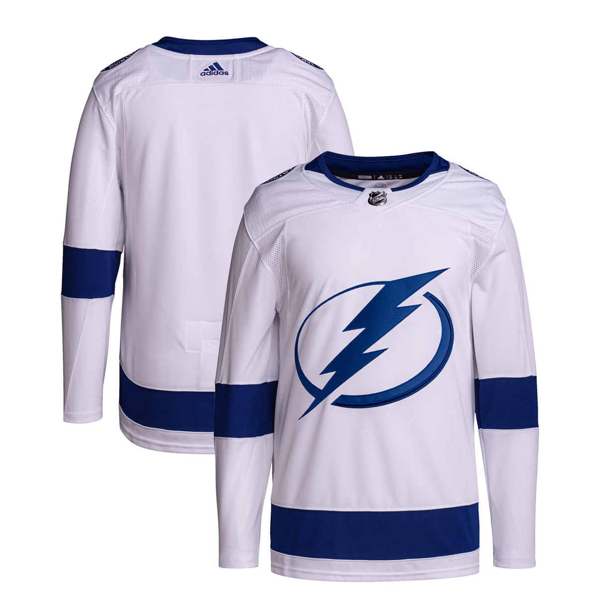 Tampa Bay Lightning adidas Away Primegreen Authentic Pro Jersey White
