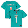 Tua Tagovailoa Miami Dolphins Nike Preschool Game Jersey   Aqua