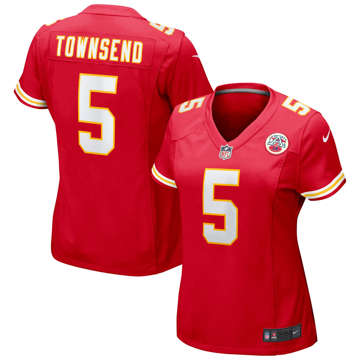 Tommy Townsend Kansas City Chiefs Nike Women s Game Jersey   Red