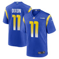 Men s Nike Riley Dixon Royal Los Angeles Rams Game Player Jersey