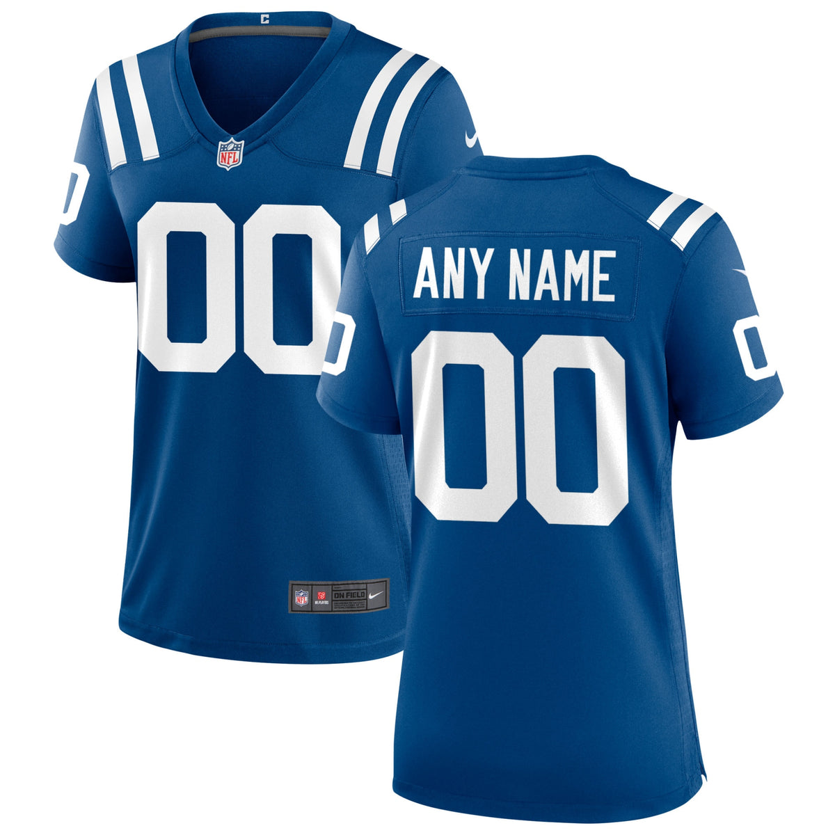 Nike Indianapolis Colts Women s Custom Game Jersey   Royal
