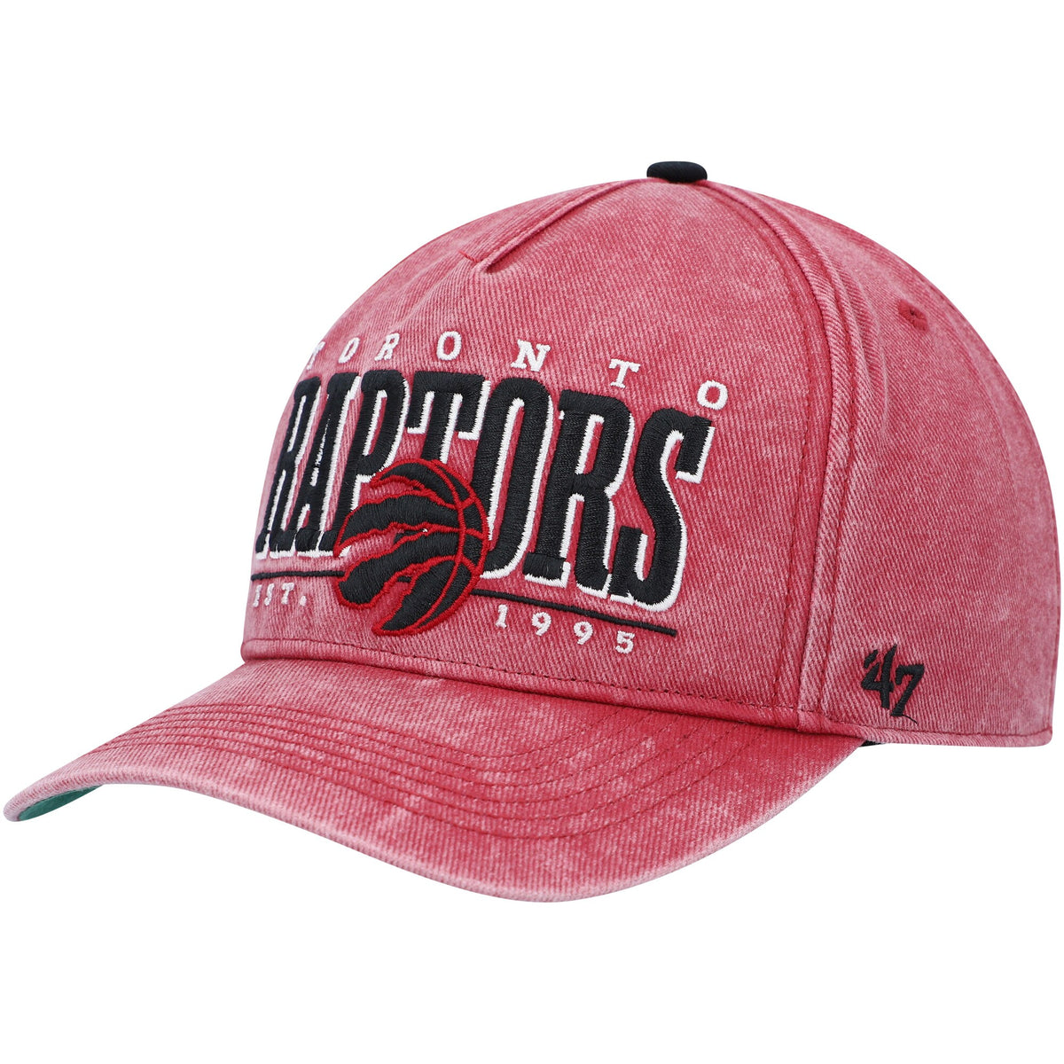 Toronto Raptors '47 Fontana Hitch Snapback Hat - Red