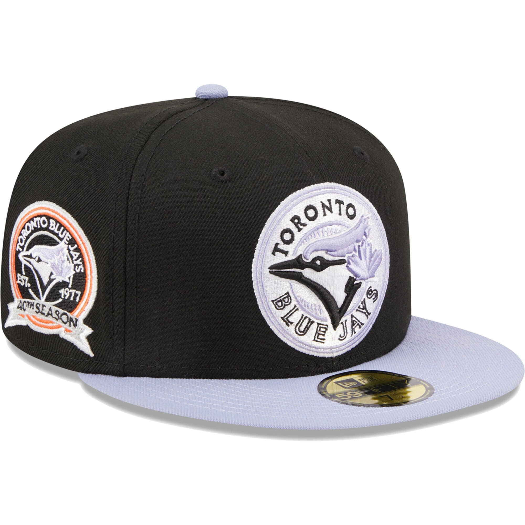 Toronto Blue Jays New Era Side Patch 59FIFTY Fitted Hat - Black