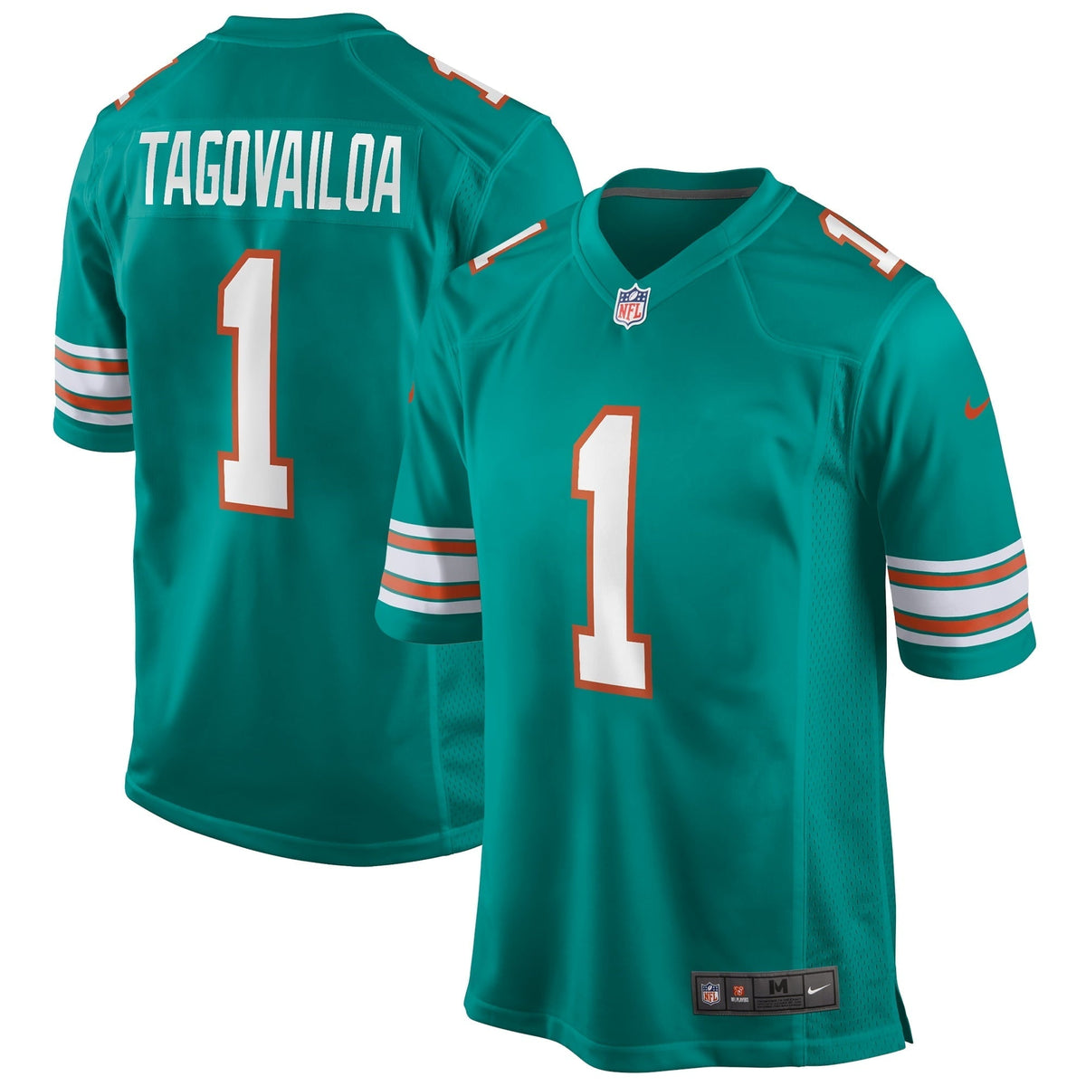 Men s Nike Tua Tagovailoa Aqua Miami Dolphins Alternate Game Jersey