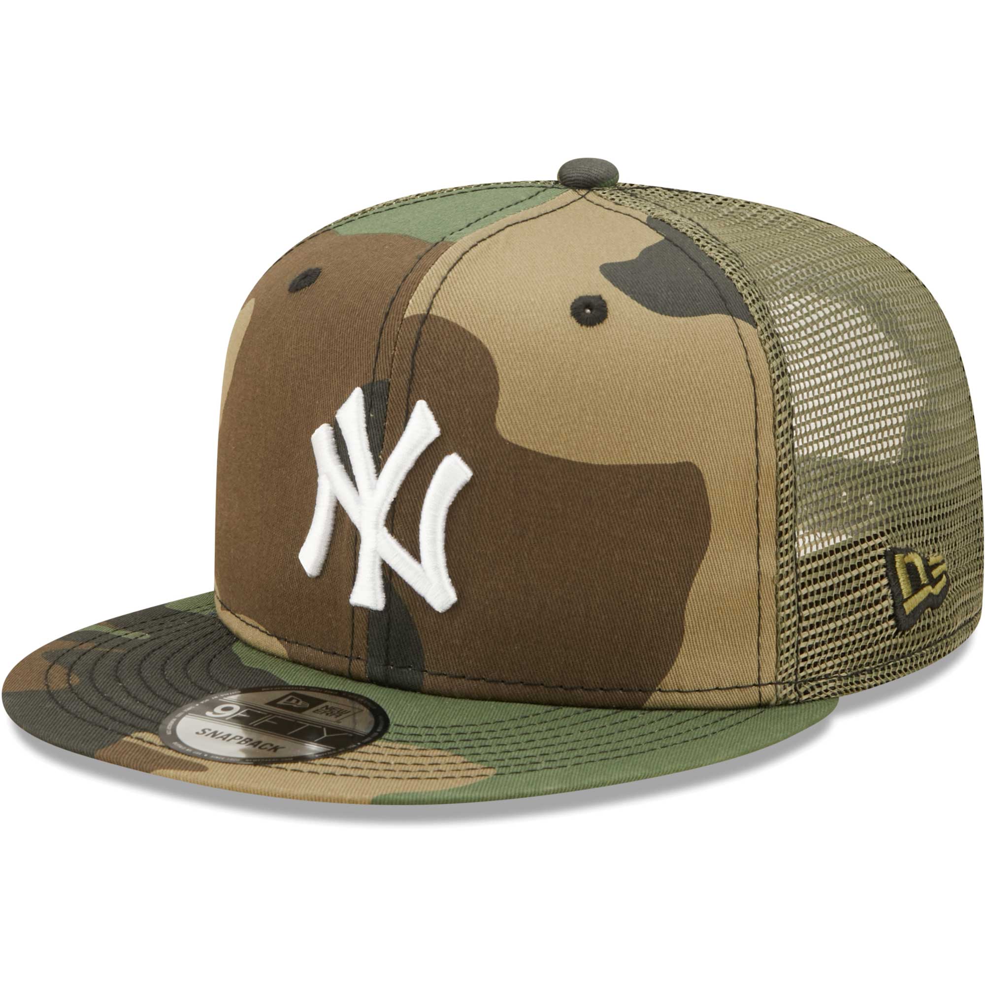 New York Yankees New Era Trucker 9FIFTY Snapback Hat - Camo