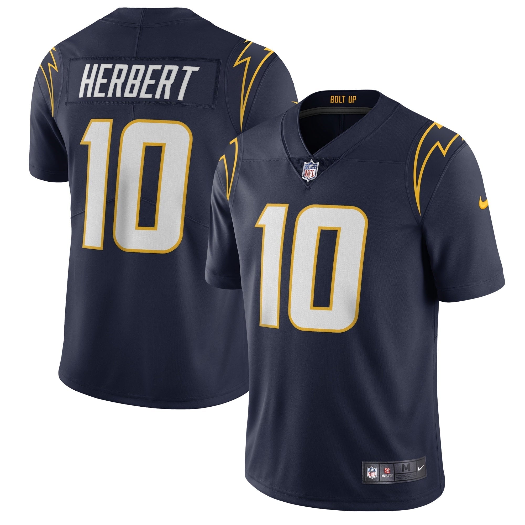 Men s Nike Justin Herbert Navy Los Angeles Chargers Vapor Limited Jersey