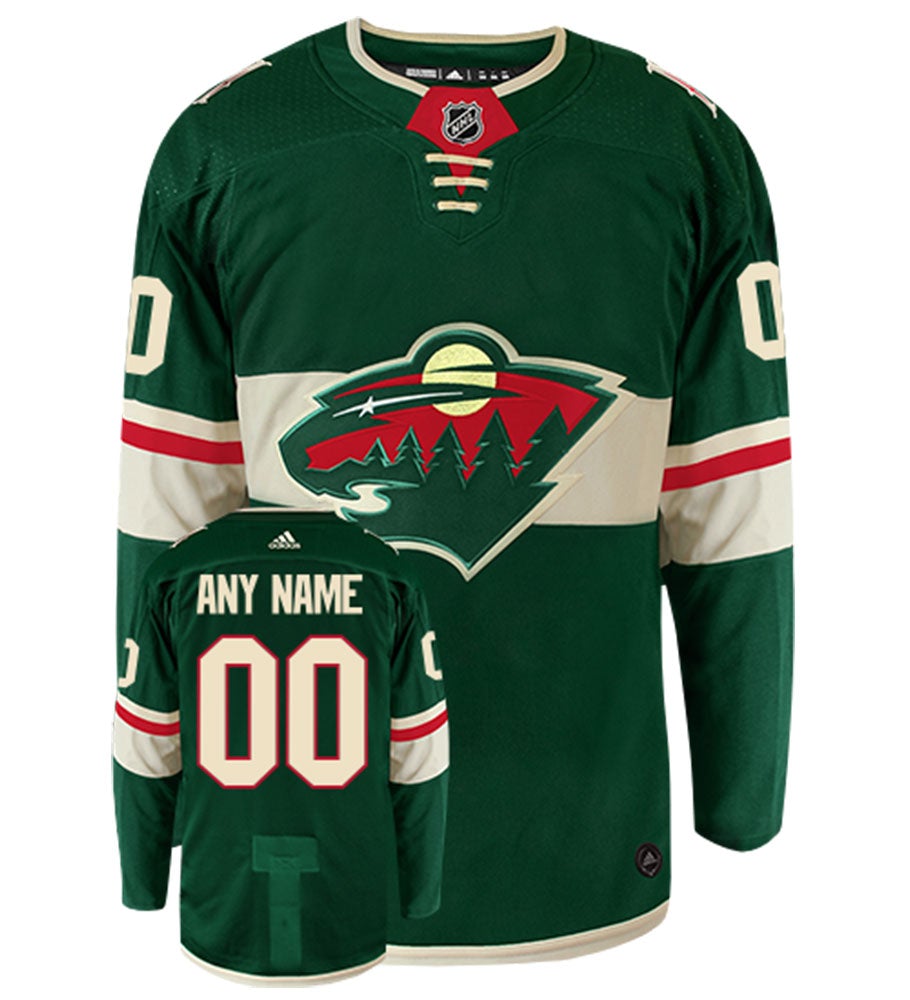 Minnesota Wild Adidas Authentic Home NHL Hockey Jersey