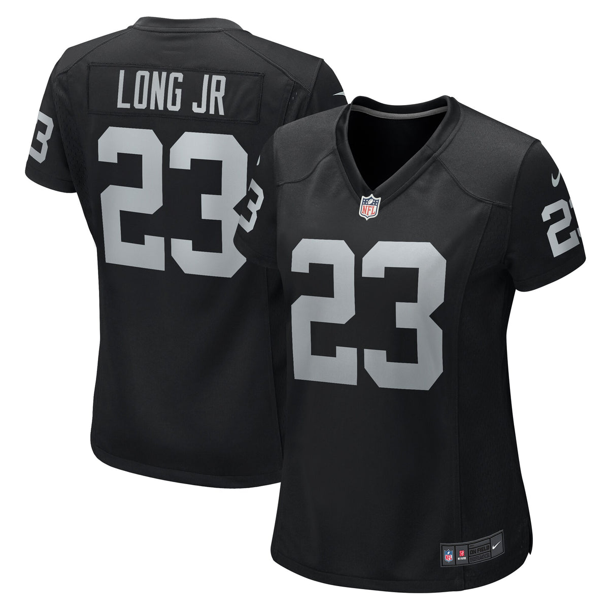 David Long Jr. Las Vegas Raiders Nike Women s Team Game Jersey    Black