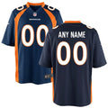 Denver Broncos Nike Youth Game Custom Jersey   Navy