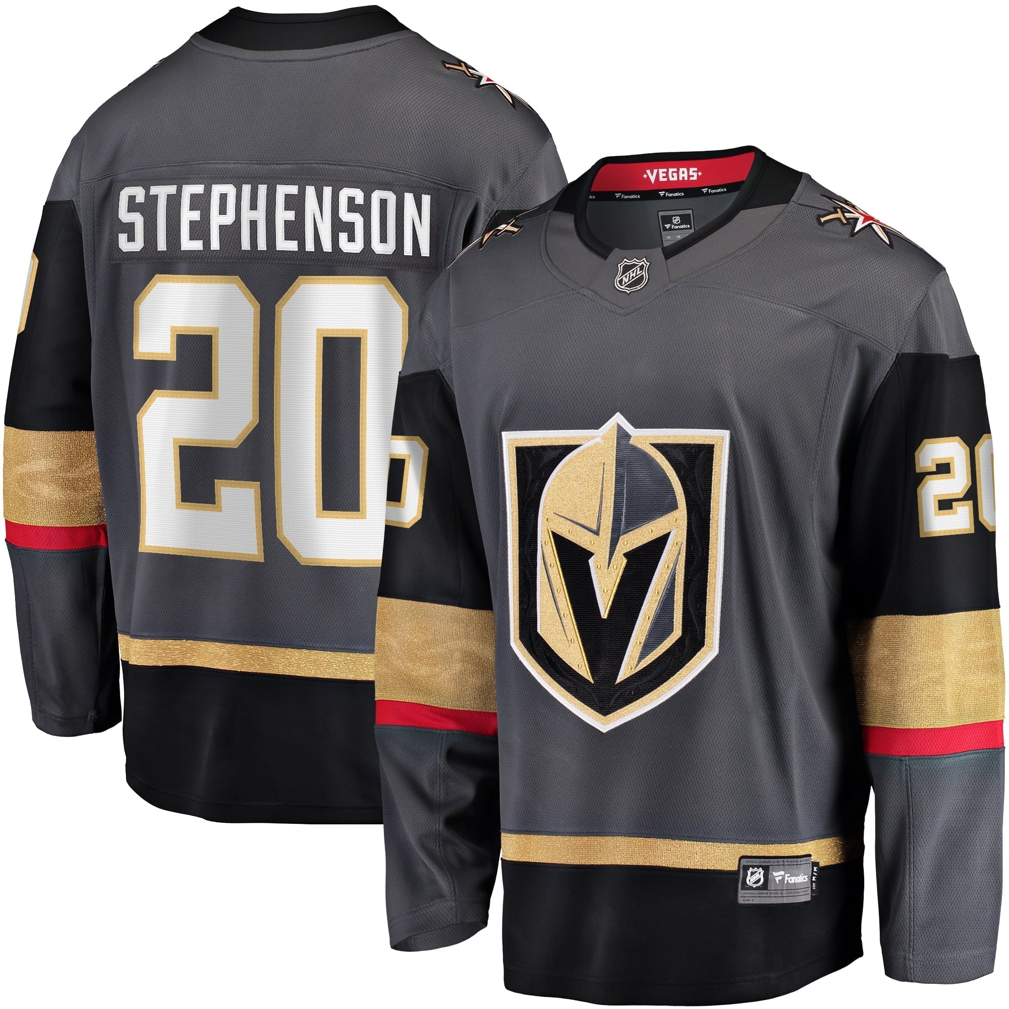 Men's Fanatics Branded Chandler Stephenson Gray Vegas Golden Knights Alternate Breakaway Player Jersey