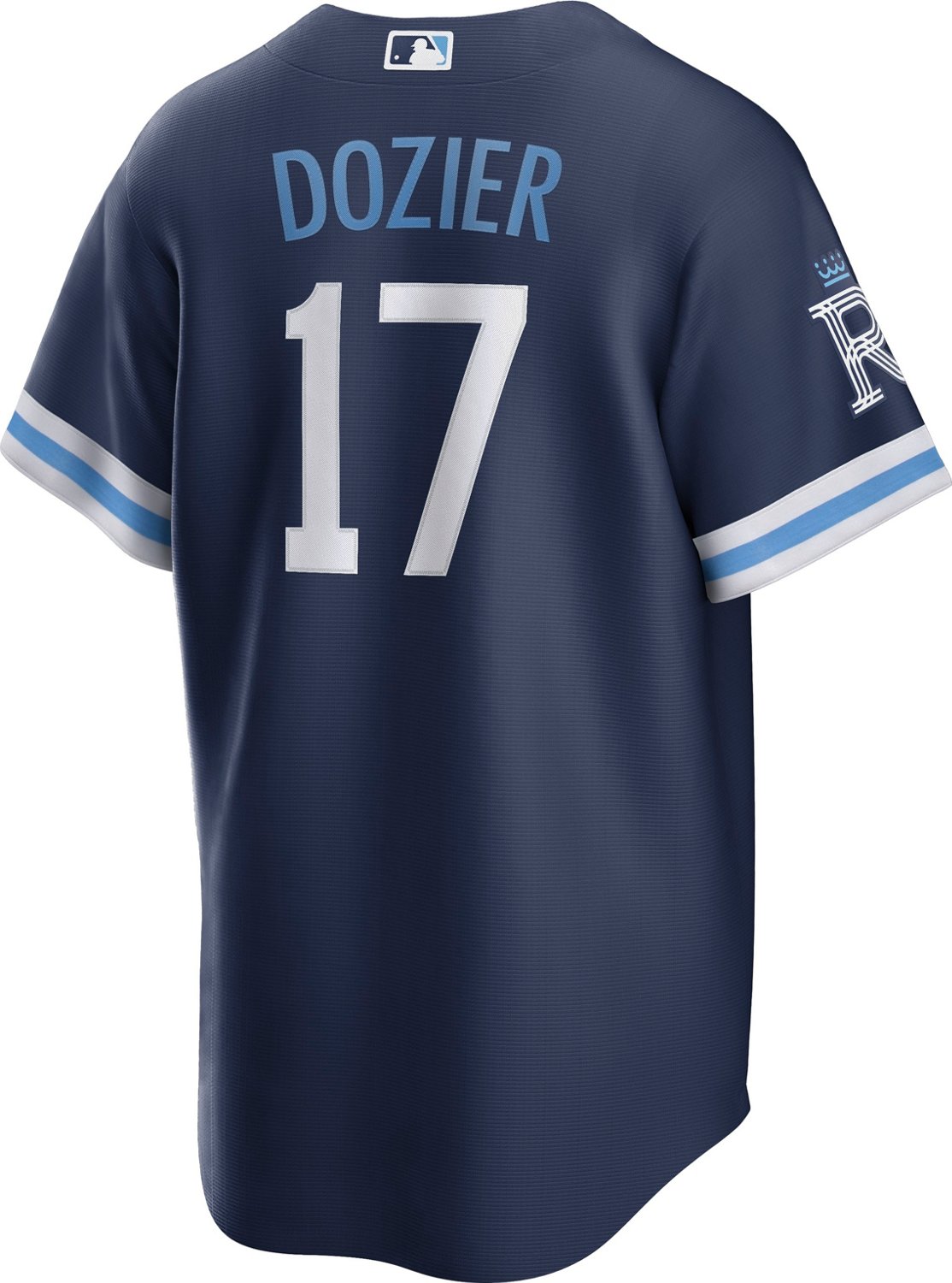 Nike Men's Kansas City Royals Hunter Dozier City Connect Replica Jersey