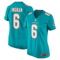 Women s Nike Melvin Ingram Aqua Miami Dolphins Home Game Player Jersey