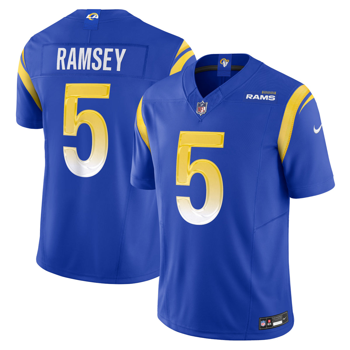 Jalen Ramsey Los Angeles Rams Nike Vapor F.U.S.E. Limited Jersey   Royal