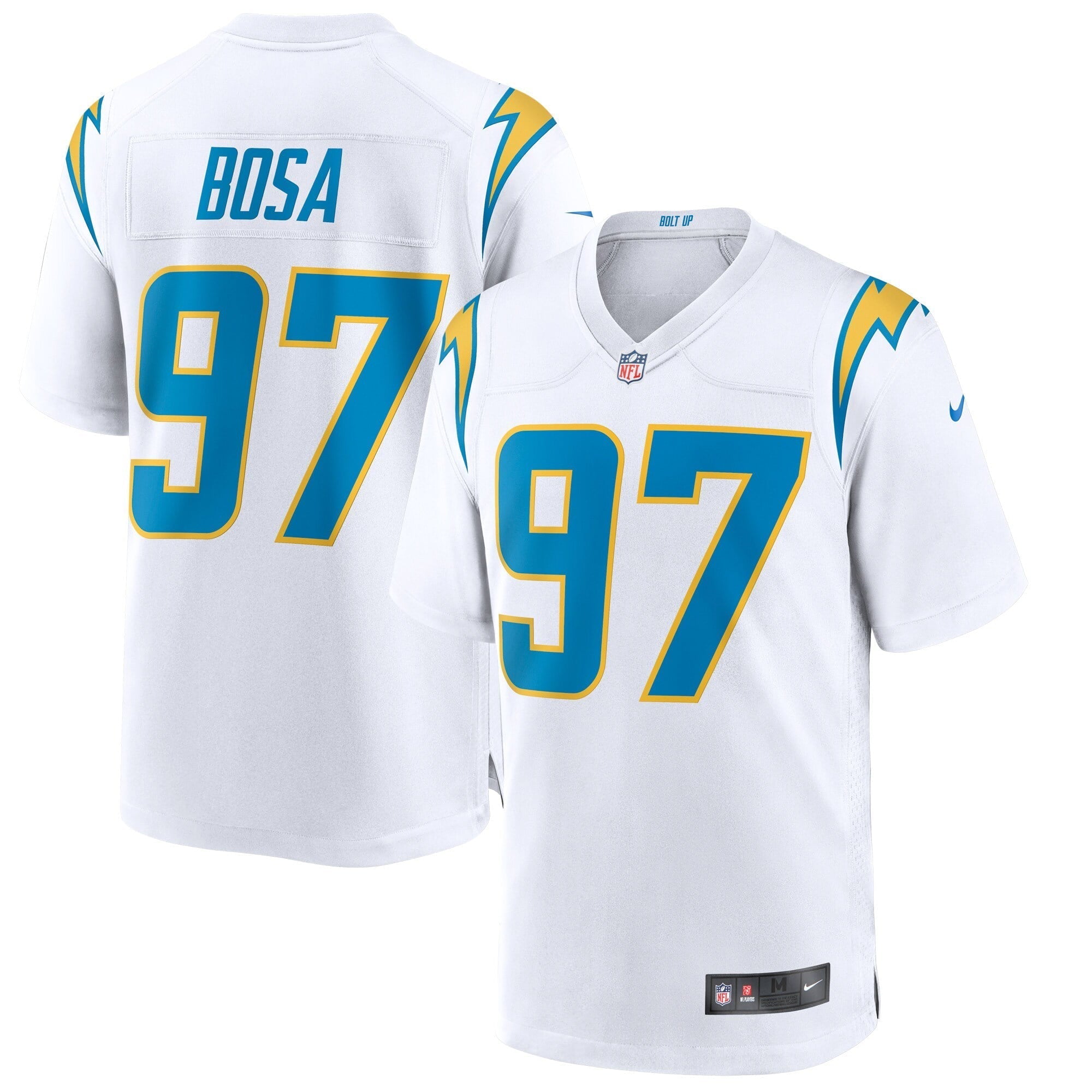Men s Nike Joey Bosa White Los Angeles Chargers Game Jersey