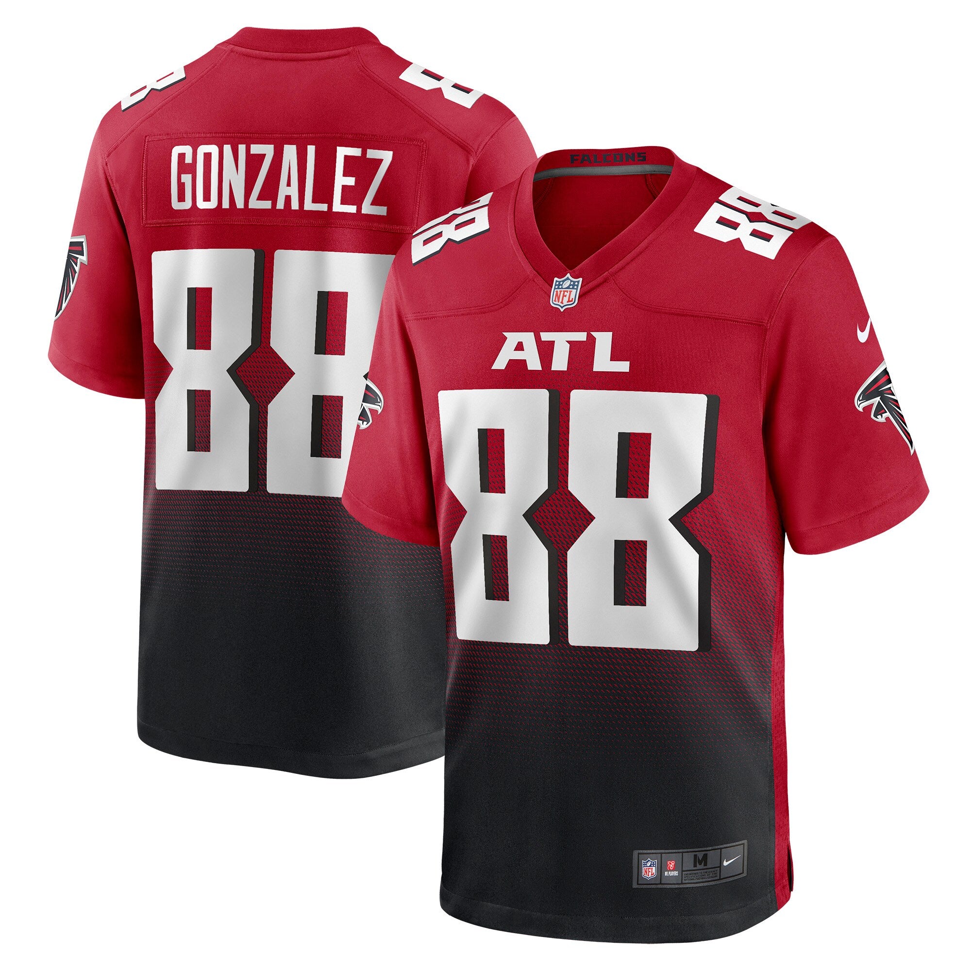 Tony Gonzalez Atlanta Falcons Nike Retired Player Alternate Game Jersey   Red