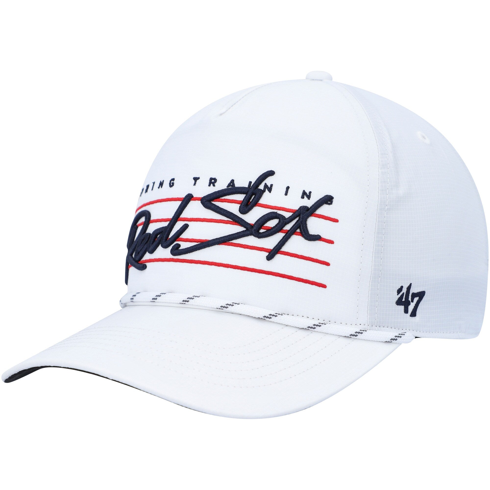 Boston Red Sox '47 Downburst Hitch Snapback Hat - White