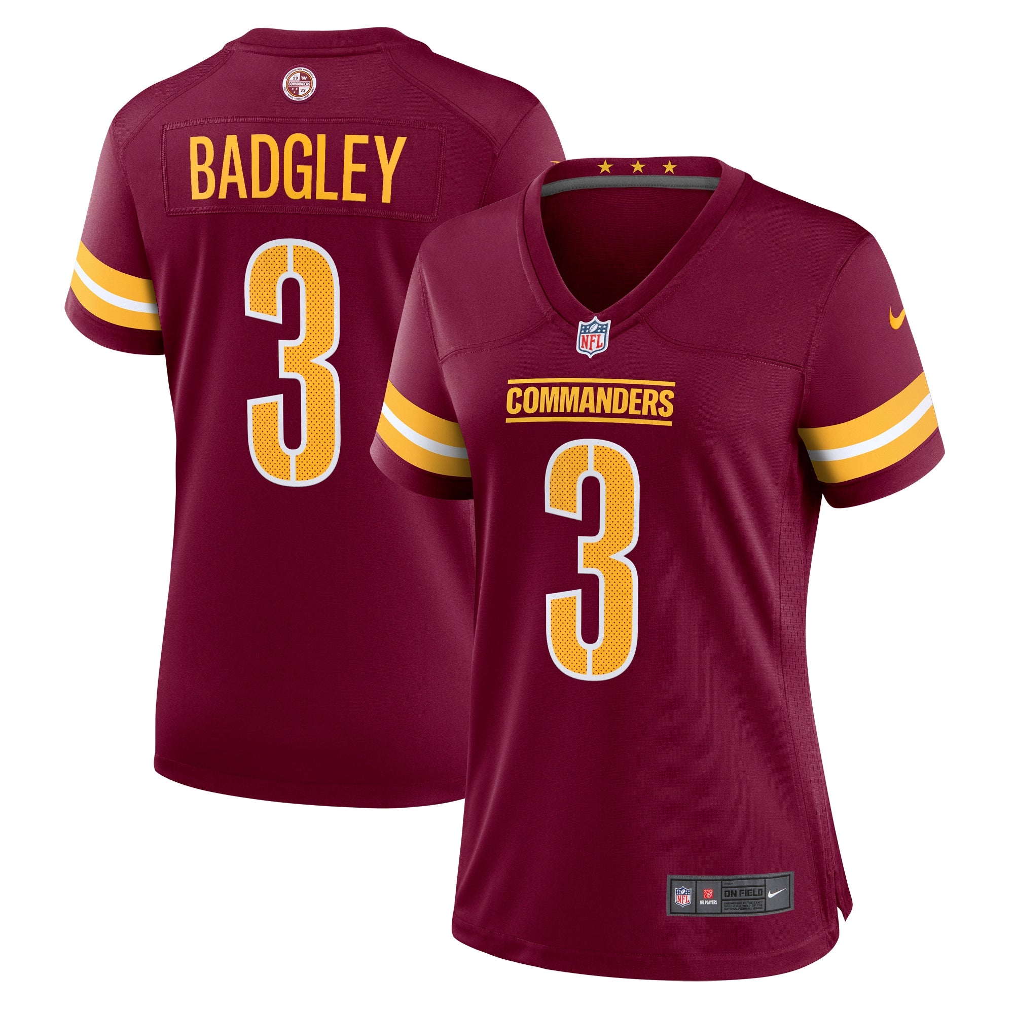 Michael Badgley Washington Commanders Nike Women s  Game Jersey   Burgundy